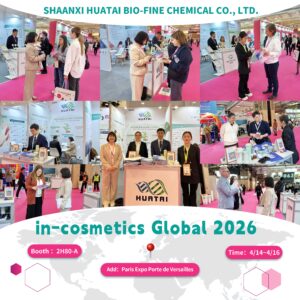 SHAANXI HUATAI BIO-FINE CHEMICAL CO., LTD. auf der in-cosmetics Global 2026
